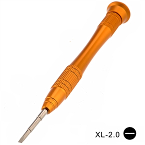 BuySKU73838 XILI XL-2.0 Handheld Flat-tip Precise Screwdriver Repair Tool (Golden)