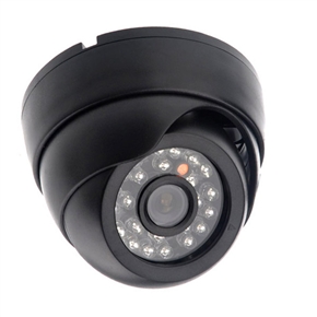 BuySKU74164 1/3" Color CMOS 420TV Lines 3.6mm Lens Waterproof IR Security CCTV Dome Camera Digital Video Camera (Black)