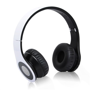 BuySKU74455 Bluedio Model B Foldable Headband Type Wireless Bluetooth V3.0 Stereo Headset with FM Radio /TF Slot /MIC (White)