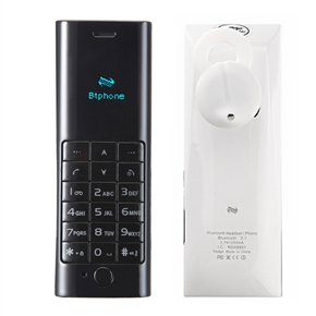 BuySKU74485 D1 Mini Wireless Bluetooth Dialer Headset Earphone GSM Mini Mobile Phone for Cellphone /Tablet PC (White)