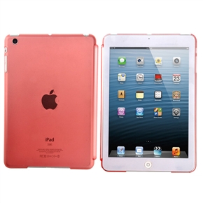 BuySKU74378 Durable Matte Surface Hard Protective Crystal Back Case Cover for iPad mini (Pink)