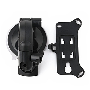 BuySKU74335 Durable Multi-direction Windshield Car Mount Suction Cup Stand Holder for Samsung Galaxy S IV /i95000 (Black)