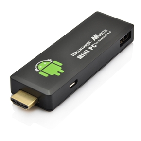 BuySKU74571 Rikomagic MK802II Android 4.0 A10 1.2GHz 1GB/4GB Mini PC Android TV Box with WiFi /HDMI /USB /TF Slot (Black)