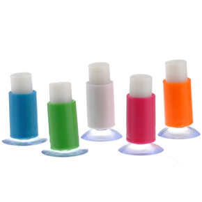 BuySKU74173 Romantic One Touch Push Pin LED Night Light with Sucker Cup - 5 pcs/set (White & Blue & Green & Rosy & Orange)