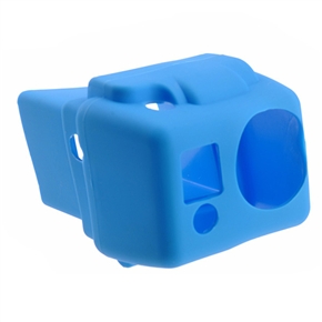 BuySKU74345 ST-40 Soft Silicone Protective Case for GoPro Hero2 (Blue)