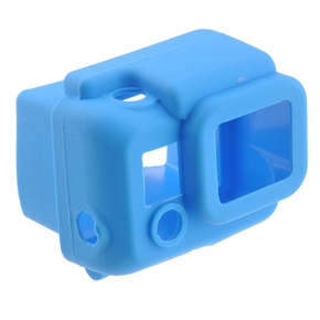 BuySKU74348 ST-41 Soft Silicone Protective Case for GoPro Hero3 (Blue)