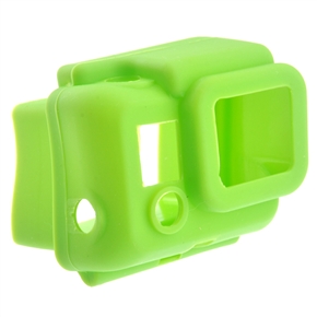 BuySKU74347 ST-41 Soft Silicone Protective Case for GoPro Hero3 (Green)