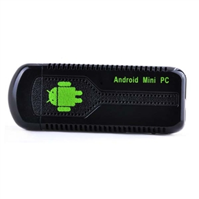 BuySKU68828 UG007 Android 4.1 RK3066 Dual-Core 1.2GHz Quad-Core GPU 1GB/8GB Mini PC Android TV Box with WiFi Bluetooth HDMI (Black)