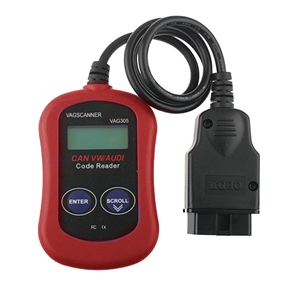 BuySKU67472 VAG Scanner VAG305 CAN OBDII Code Reader Car Diagnostic Tool for VW/AUDI (Red)