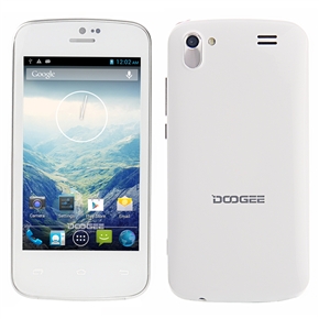 BuySKU74598 DOOGEE Collo DG100 Android 4.2 MTK6572 Dual-core 4.0-inch IPS Screen Dual-camera GPS 512MB/4GB 3G Smartphone (White)