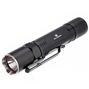 BuySKU74892 Olight M18 Maverick CREE XM-L2 500-lumens Dual-switch Waterproof LED Flashlight with Pocket Clip (Black)