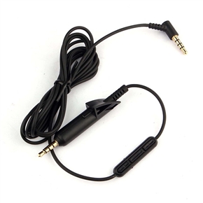 3.5MM Audio Cable Replacement Cord with Mic For Bose QuietComfort QC15 Headphone