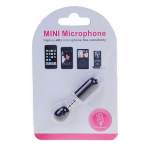 3.5mm Mini Microphone for iPhone 3G/iPod Nano 4G/iPod Touch 2G/iPod Classic 120GB (Black)