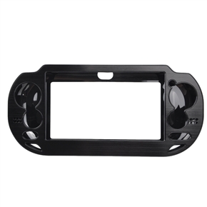 Hard Aluminum & Plastic Protective Shell Case Cover for PlayStation Vita (Black) 