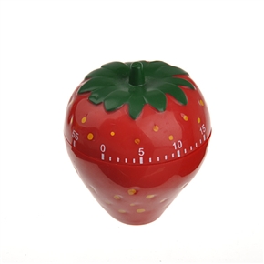 BuySKU68196 0 Minutes Strawberry Design Timer - Red Timer Series