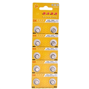 BuySKU68205 1.55V SUNKING AG9/394A Alkaline Button Cell Battery (10pcs/set)