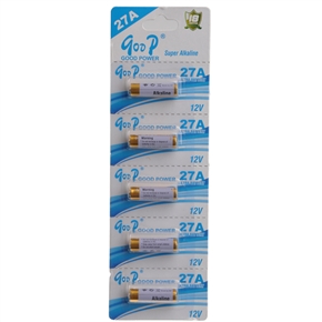 BuySKU68076 27A 12V GODP Super Alkaline Battery (5pcs/set)