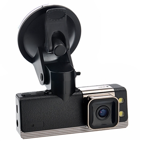 BuySKU68427 GS2000 1.5-inch LCD 120 Wide Angle 5MP CMOS H.264 Full HD 1080P Car DVR with Night Vision /GPS /G-sensor /HDMI /AV-out