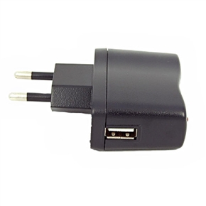 BuySKU65989 Standard European Electricity Plug Adapter (Black)