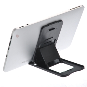 BuySKU68351 Universal Folding Design Hard Plastic Stand Support Holder for Tablet PC (Black)