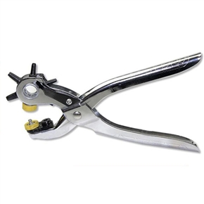 3-in-1 Multifunctional Leather Strap Watch Band Belt Revolving Hole Puncher Eyelet Pliers Craft Tool 