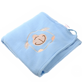 BuySKU69081 Cute Cartoon Lamb Pattern Soft USB Powered Far-infrared Heating Blanket Warmer (Sky-blue)