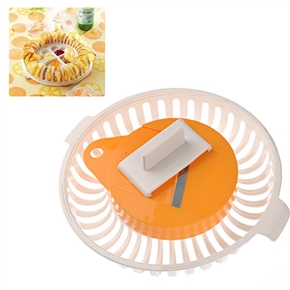 BuySKU68782 Microwave Oven Baked Potato Chips Maker Machine Device with Slicer for Kitchen