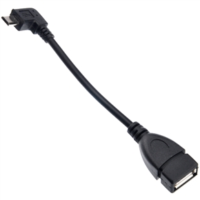 BuySKU69335 Micro USB 5-pin Male to USB Female OTG Cable Adapter for Tablet PCs /Mobile Phones (Black)