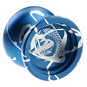 BuySKU69679 N12-2 Professional Aluminum Alloy Metal Yo-Yo Ball (Blue)