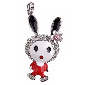 BuySKU60751 1GB U Disk Toy Shape USB Flash Memory Drive with Rhinestone