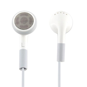 BuySKU61507 3.5mm Plug In-ear Headphone Earphone for Shuffle 3G (White)