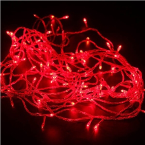 9m 100-LED 8 Lighting Modes Rice Shaped LED String Light with EU Plug (Red Light) 