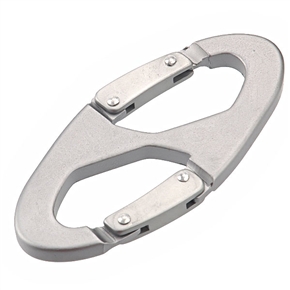 BuySKU58814 Aluminum Magnesium Carabiner Buckle for Outdoor Camping Climbing Hiking