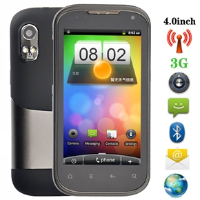Amaze 4G Android 2.3 Dual SIM Quad Band 4.0 Inch Capacitive Touchscreen 3G Smart Phone with WiFi GPS Dual-camera FM 