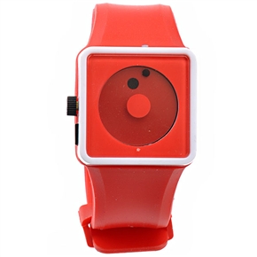 BuySKU58250 Bieber's Style Wrist Watch Fashionable Sports Watch (Red)