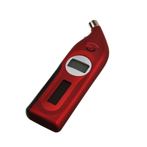 BuySKU59860 CC-106 Solar Power Digital Tire Pressure Gauge with Flashlight (Red)