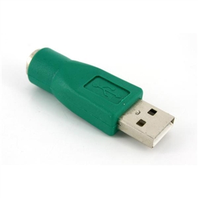 BuySKU63083 Convenient USB 2.0 to PS/2 PS 2 Convertor M/F Switch (Green) - Can Only Purchase One Piece During Promotion