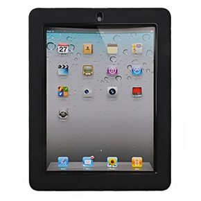 BuySKU63138 Cool Robot Style Hard Protective Back Case Cover with Stand for The new iPad (Black)