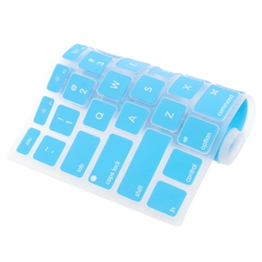 BuySKU65896 Cool Soft Keyboard Skin Cover for New MacBook Pro 13.3"/15.4"/17" (Blue)