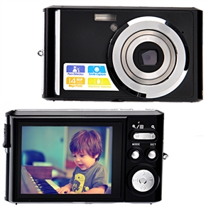 BuySKU61072 DC-T56E 2.7" TFT-LCD Screen 5.1MP CMOS 720P Digital Camera with Smile Capture & Electronic Stabilizer (Black)