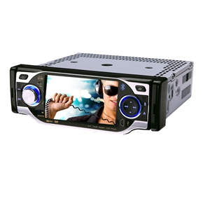 BuySKU59338 DT-4001 4" 1 Din Silver In-Dash Good Car DVD Player