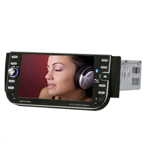 DT-5601 5.6" 1 Din Practical and Convenient In-Dash Car DVD Player with GPS