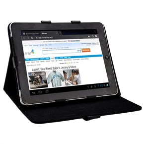 BuySKU64754 Durable PU Protective Case Cover with Magnetic Closure for 9.7-inch Tablet PC (Black)