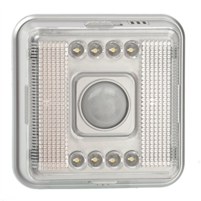 BuySKU67658 Energy-saving Design 8-LEDs Super White Auto PIR Sensor Wireless Light Lamp