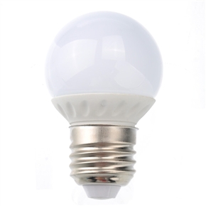 BuySKU67829 Energy-saving E27 2W AC220-240V Pure White LED Ceramic Bulb Light LED Lamp