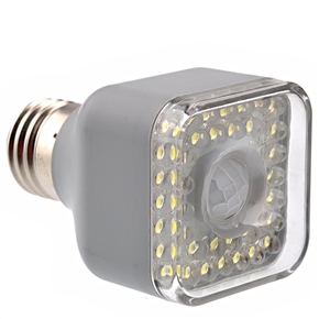 BuySKU67657 Energy-saving E27 5W AC220V Super White 39-LED Far-infrared Sensor Automatic Lamp Light