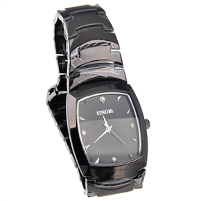 BuySKU58530 Fashion Black Quartz Wrist Watch