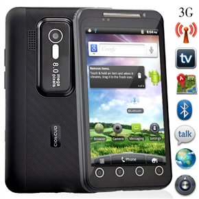 G17 Android 2.3 Dual SIM Quad Band 4.3 Inch Capacitive Touchscreen WCDMA 3G Smart Cellphone with GPS WiFi TV Dual Camera