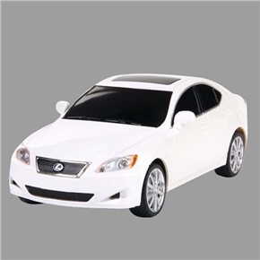 BuySKU60143 Genuine RASTAR 30900 1:24 6-Channel Radio Controlled LEXUS IS350 Licensed Remote Control Car Model (White)