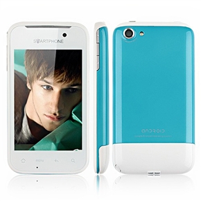 HG21 Android 2.3 Dual SIM Quad Band 3.5-inch Capacitive Multi-touch Screen Smart Phone with WiFi TV Dual-camera (Blue)